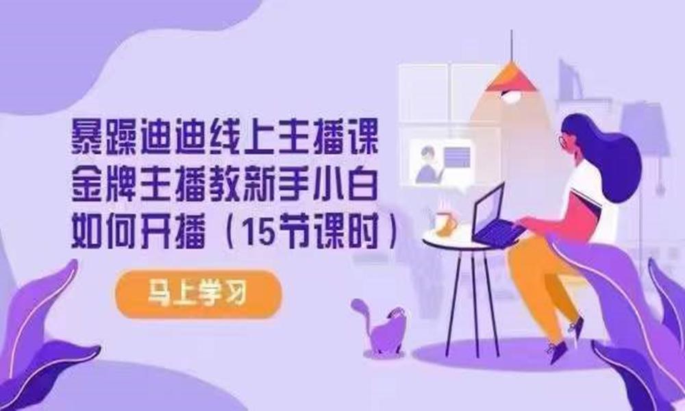 暴躁迪迪线上主播课-云创库