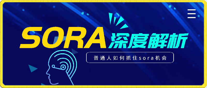 2篇文章带你Sora深度解析，普通人如何抓住sora机会-云创库